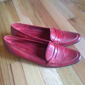 Red Naturalizer Loafer Leather